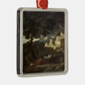 Storm 2 metalen ornament (Rechts)