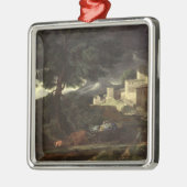 Storm 2 metalen ornament (Links)