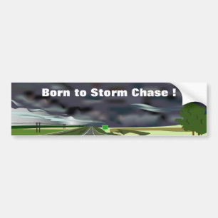 Storm aan de Horizon Bumpersticker