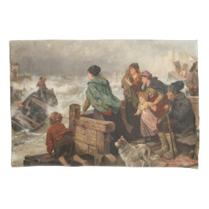Storm aan de kust (door Rudolf Jordan) Kussensloop