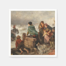 Storm aan de kust (door Rudolf Jordan)