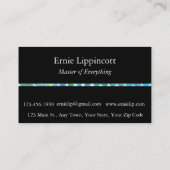 Storm aan de oostzijde visitekaartje (Achterkant)