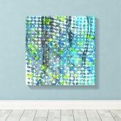 Storm aan de zeezijde canvas afdruk (Insitu (Houten vloer))