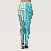 Storm aan de zeezijde leggings (Achterkant)