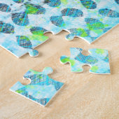 Storm aan de zeezijde legpuzzel (Zijkant)