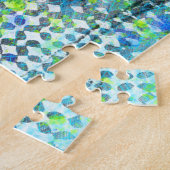 Storm aan de zeezijde legpuzzel (Zijkant)