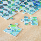 Storm aan de zeezijde legpuzzel (Zijkant)
