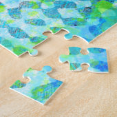 Storm aan de zeezijde legpuzzel (Zijkant)