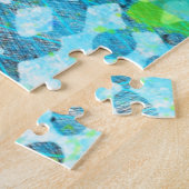 Storm aan de zeezijde legpuzzel (Zijkant)