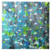 Storm aan de zeezijde tegeltje (Voorkant)