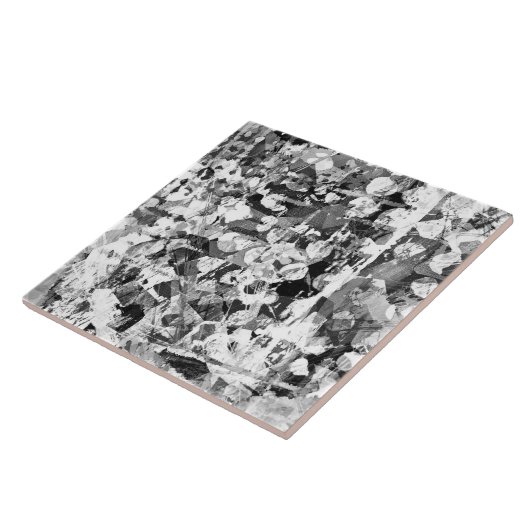 Storm Abstract Tegeltje (Zijkant)