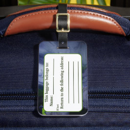 Storm Acryl Pour Geïnspireerd Bagagelabel