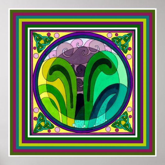 Storm afdrukken verzamelen poster (Voorkant)