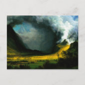Storm Albert Bierstadt in het Briefkaart van de be (Voorkant)