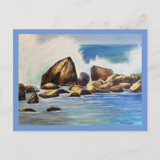 Storm ansichtkaart briefkaart