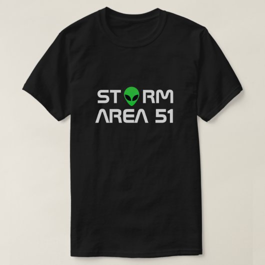 STORM AREA 51 BUITENAARDS ONTWERP T-SHIRT (Design voorkant)