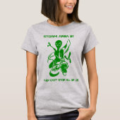 Storm Area 51 groene Alien T-shirt (Voorkant)