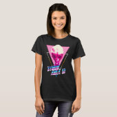 Storm Area 51 Synthwave Vaporwave Retro 80s Alien T-shirt (Voorkant volledig)