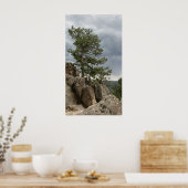 Storm benaderen poster (Keuken)