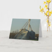 Storm beschadigde korrels kaart (Gele Bloem)