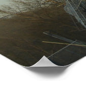 Storm beschadigde korrels poster (Hoek)