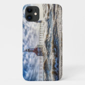 Storm bij de vuurtoren van St Joseph Case-Mate iPhone Case (Achterkant)
