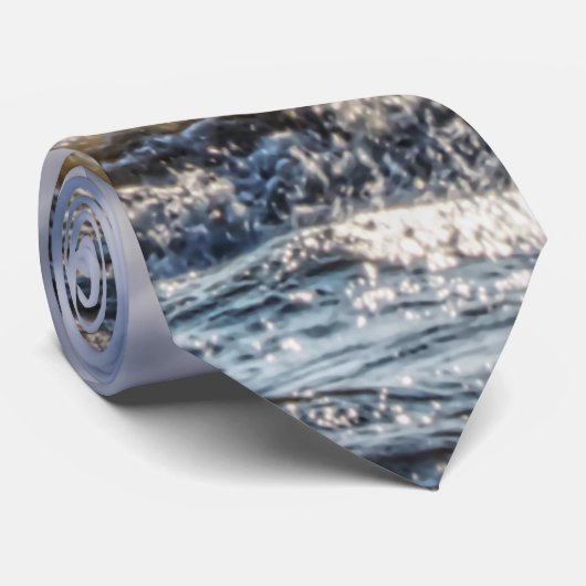 Storm bij de vuurtoren van St Joseph Stropdas (Opgerold)