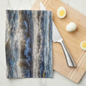 Storm bij de vuurtoren van St Joseph Theedoek (Quarter Fold)