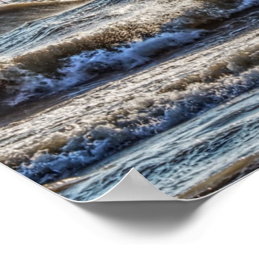 Storm bij het Poster van St. Joseph Lighthouse (Hoek)