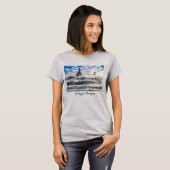 Storm bij St Joseph Lighthouse T-shirt (Voorkant volledig)