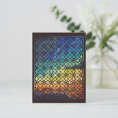 Storm bij Zee Quilt Briefkaart (Staand voorkant)