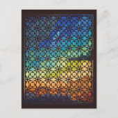 Storm bij Zee Quilt Briefkaart (Voorkant)