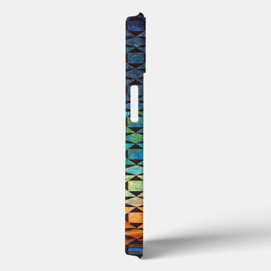 Storm bij Zee Quilt Hoesje-Mate Telefoon Case (Achterkant / Rechts)