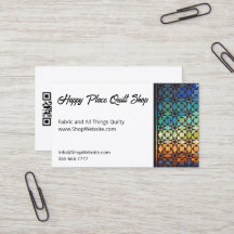 Storm bij Zee Quilt Volledig Biz Kaarten