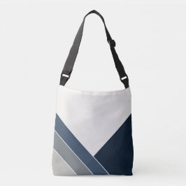 Storm Blauw en Grijs City Summer Home Crossbody Tas