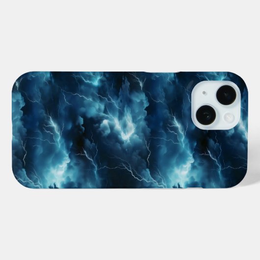 Storm-bliksemstraal Case-Mate iPhone Case (Achterkant (horizontaal))