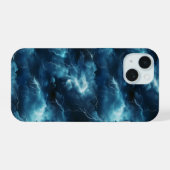 Storm-bliksemstraal iPhone 15 Case (Achterkant horizontaal)