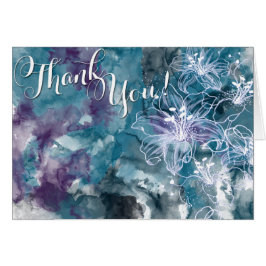 STORM BLUE WATERVERF HIBISCUS WEDING