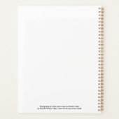 Storm boven de Atlantische Oceaan Planner (Achterkant)