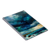 Storm boven de oceaan | Notitieboek Journal (Rechterzijde)