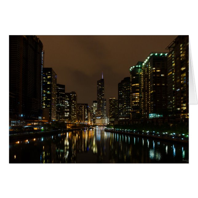 Storm breekt over Chicago (Voorkant Horizontaal)