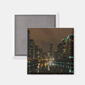 Storm breekt over Chicago Magneet (Voorkant / Achterkant)