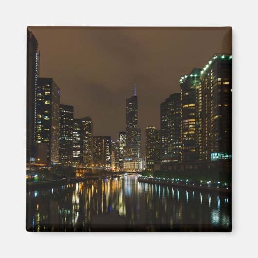 Storm breekt over Chicago Magneet (Voorkant)