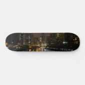 Storm breekt over Chicago Persoonlijk Skateboard (Horizontaal)