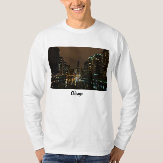 Storm breekt over Chicago T-shirt (Voorkant)