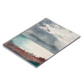 Storm breken, kust van Maine door Winslow Homer Notitieboek (Linkerzijde)