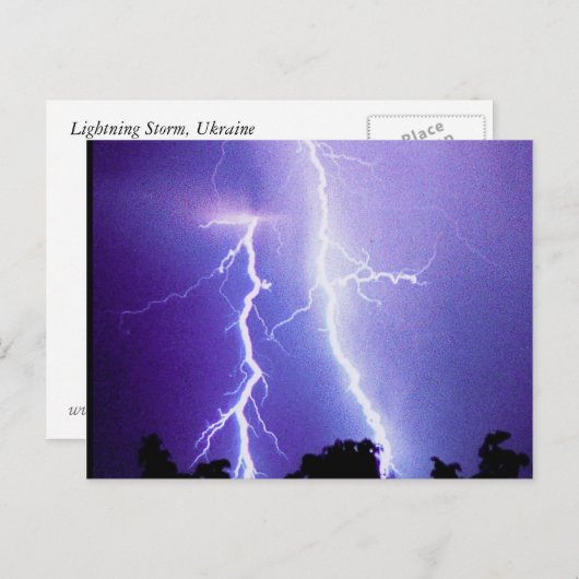 Storm Briefkaart (Voorkant / Achterkant)