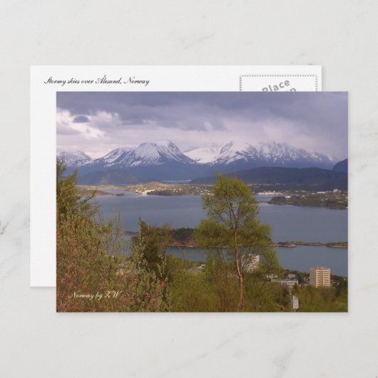 Storm Briefkaart (Voorkant / Achterkant)