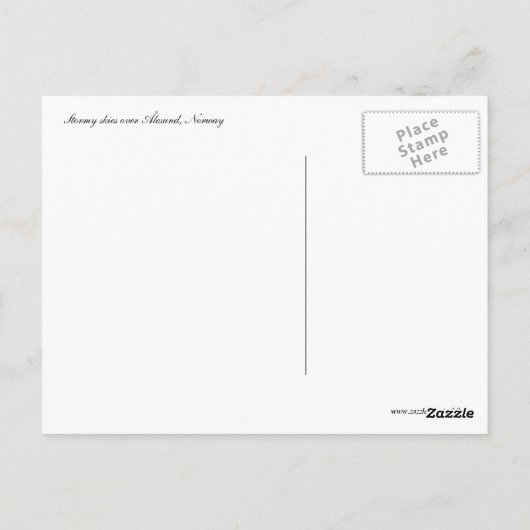 Storm Briefkaart (Achterkant)