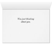 Storm brouwt boven Chicago denkt aan jou Kaart (Binnen Horizontaal (Onder))